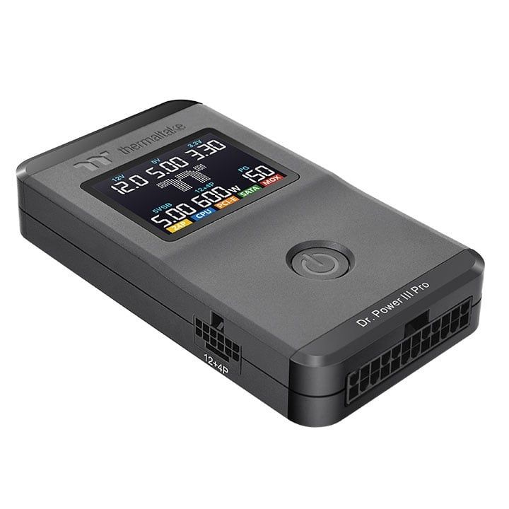 Máy kiểm tra nguồn điện Thermaltake Dr. Power III Pro - BLACK