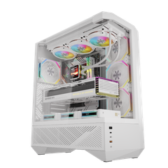 Vỏ Case Máy Tính DarkFlash DY460 - WHITE