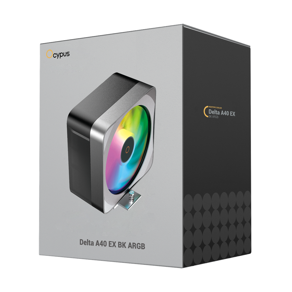Tản Nhiệt Khí Ocypus Delta A40 EX ARGB - BLACK