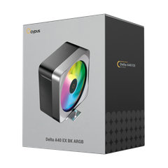 Tản Nhiệt Khí Ocypus Delta A40 EX ARGB - BLACK