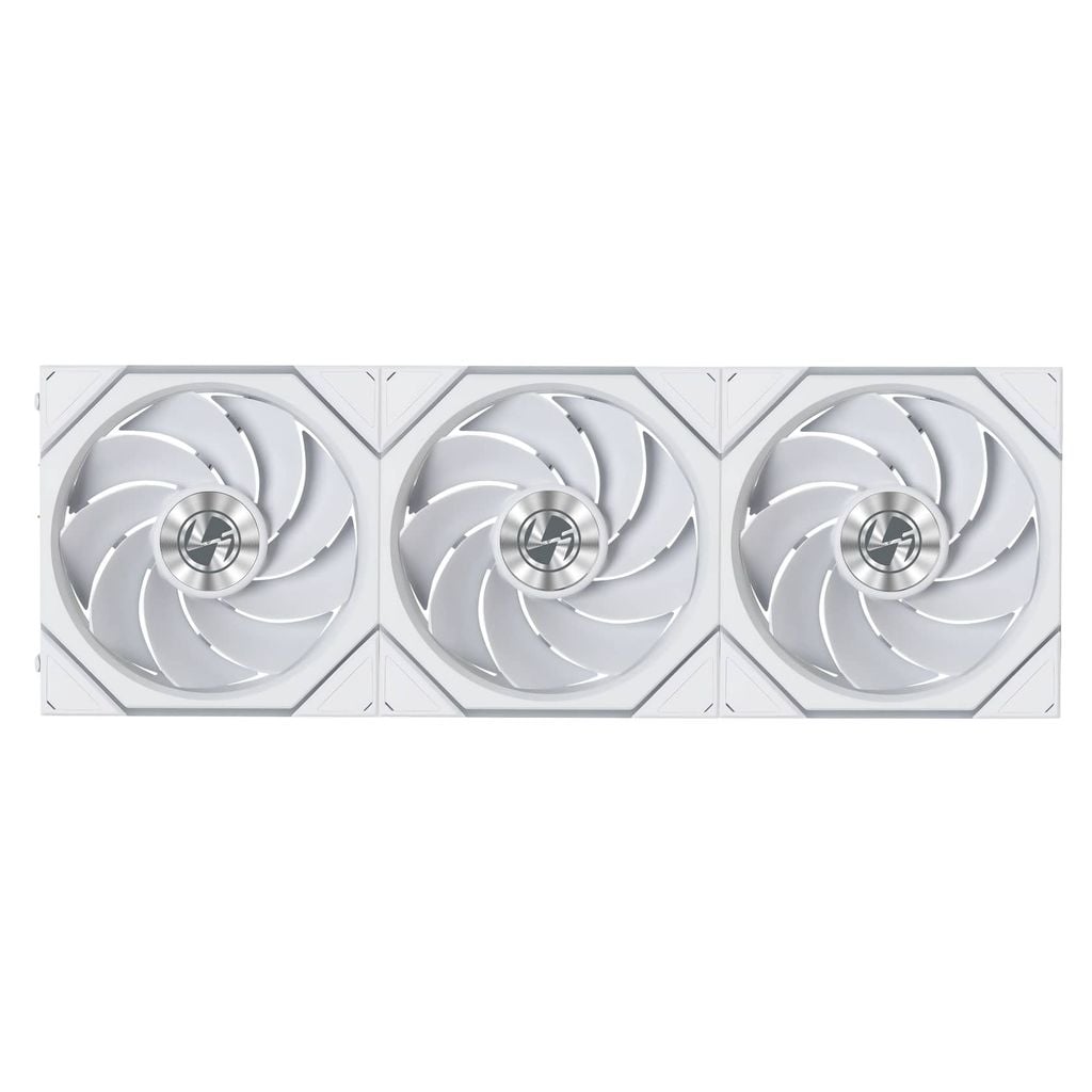 Bộ 3 fan case Lian Li Uni Fan TL FLEX 120 Regular | Reversed Blade - WHITE (3 QUẠT/ KHÔNG LCD)