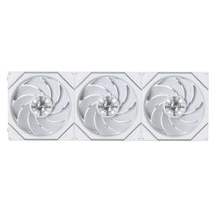 Bộ 3 fan case Lian Li Uni Fan TL FLEX 120 Regular | Reversed Blade - WHITE (3 QUẠT/ KHÔNG LCD)