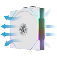 Fan Case LIAN LI UNI FAN TL WIRELESS 120 | REVERSE - WHITE (KHÔNG LCD/CÁNH NGƯỢC)