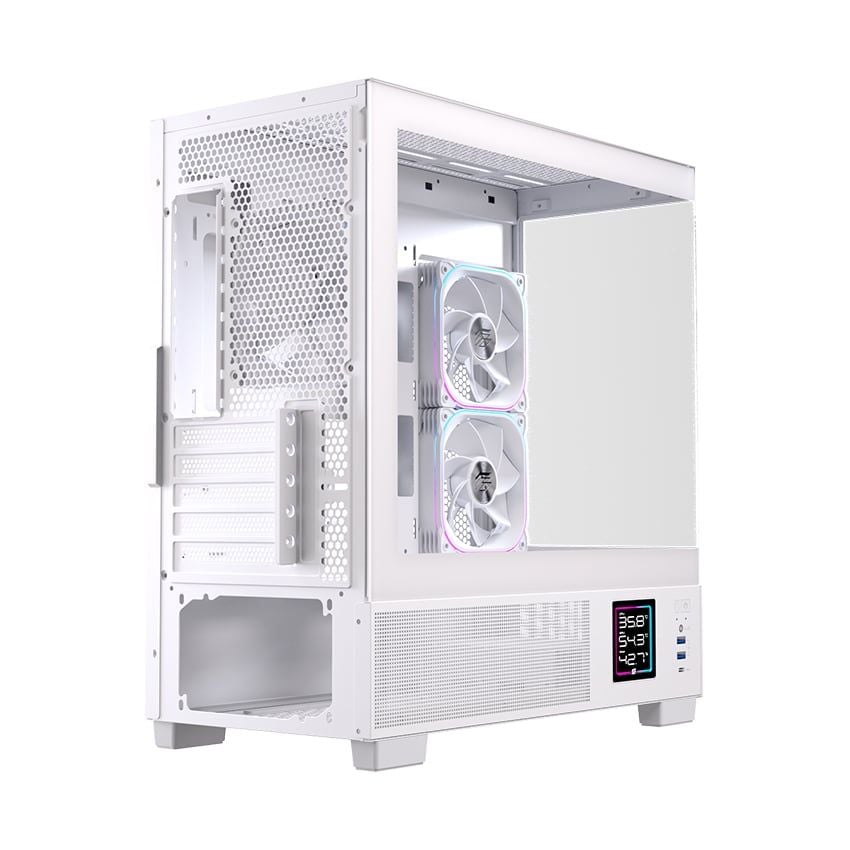 Vỏ Case EINAREX PRISMA S501D RGB - WHITE