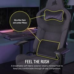 Ghế Corsair T3 RUSH Charcoal