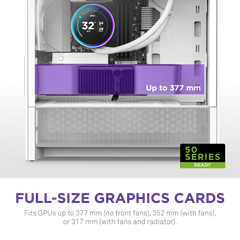 Vỏ Case NZXT H3 Flow All - WHITE (M-ATX)