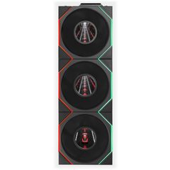 Bộ 3 fan case Lian Li Uni Fan TL FLEX LCD 120 REGULAR | REVERSED BLADE - BLACK (Quạt LCD 12cm)