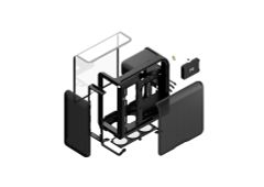 Vỏ Case Máy Tính HYTE X50 Case - PITCH BLACK