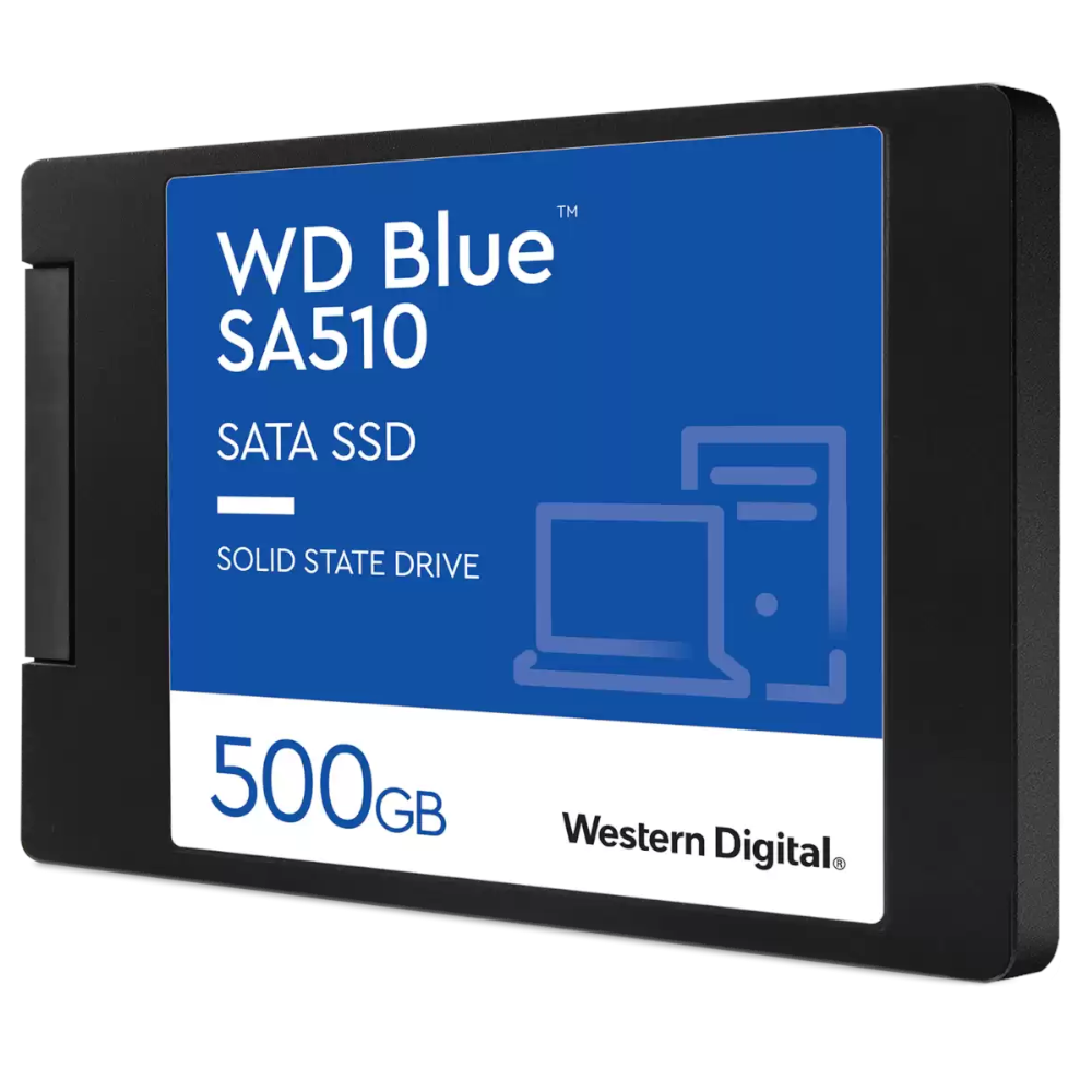 Ổ cứng SSD Western Digital Blue SA510 500GB WDS500G3B0A (SATA III/ 2.5Inch/ 560MB/s/ 510MB/s)
