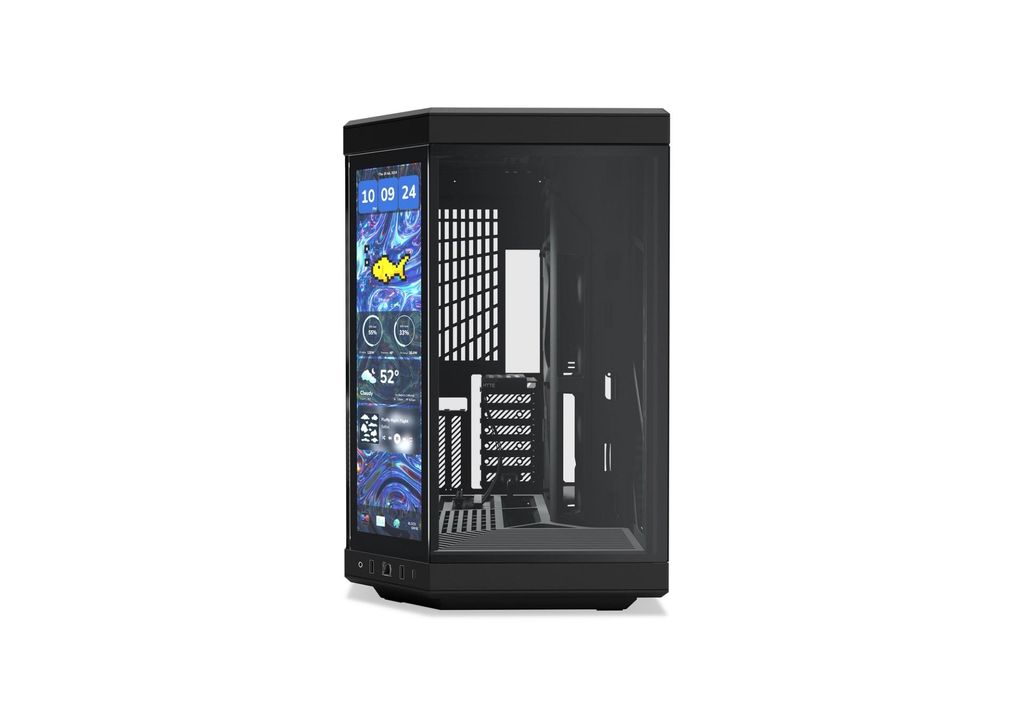 Vỏ Case Máy Tính HYTE Y70 Touch Infinite Case - PITCH BLACK