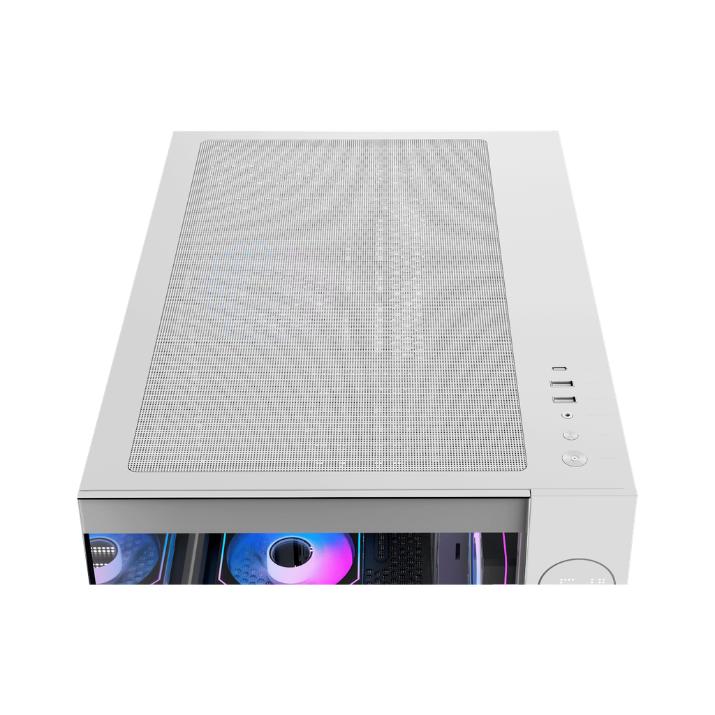Vỏ Case Ocypus Iota C70 ARGB - WHITE (Kèm 6 Fan ARGB)