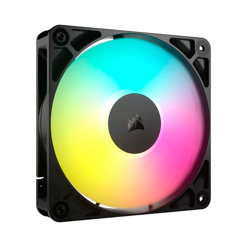 Bộ 3 Quạt Fan Case Corsair RS120 ARGB - BLACK