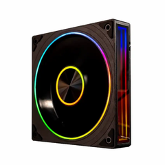 Quạt fan case Leopard TransWarp 120mm ARGB | REVERSE - BLACK (ĐEN/ CÁNH THUẬN/ CÁNH NGƯỢC)
