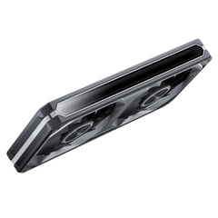 Quạt tản nhiệt fancase  Jonsbo XA-240B | XA-240BR LED ARGB - BLACK (CÁNH THUẬN/ NGƯỢC)