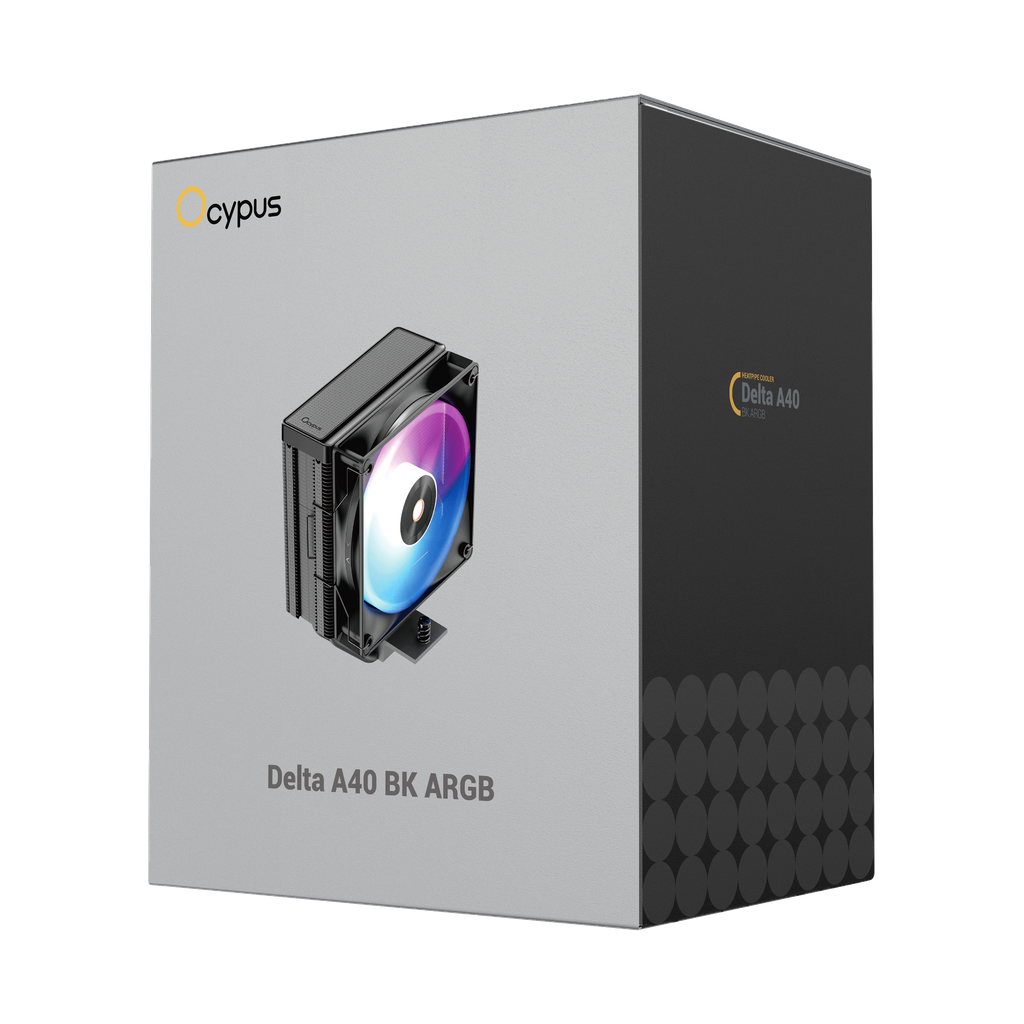 Tản Nhiệt Khí Ocypus Delta A40 ARGB - BLACK