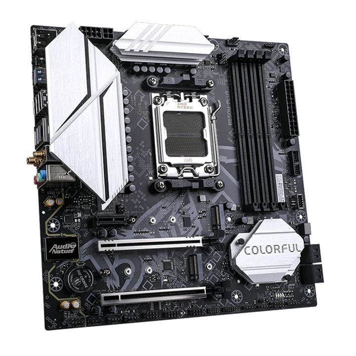 BO MẠCH CHỦ MAINBOARD COLORFUL BATTLE-AX B650M-WHITE WIFI V15