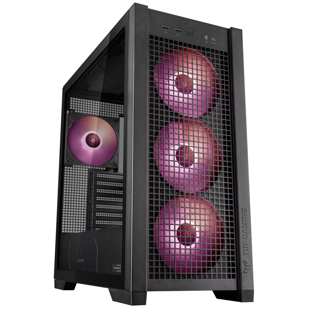 Vỏ Case TUF Gaming GT302 ARGB - BLACK