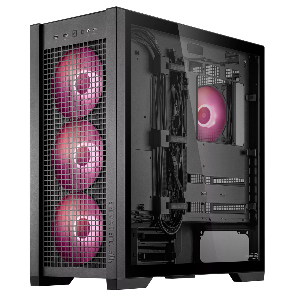 Vỏ Case TUF Gaming GT302 ARGB - BLACK