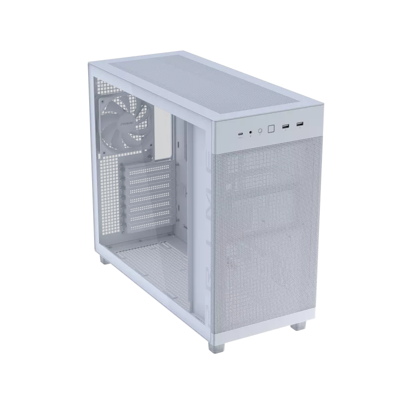 Vỏ Case ASUS PRIME AP303 TG - WHITE