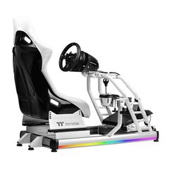Ghế Mô Phỏng ThermalTake GR500 Racing Simulator Cockpit - WHITE