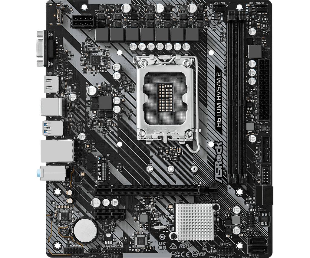 BO MẠCH CHỦ MAINBOARD ASROCK H610M-HVS/M.2 R2.0