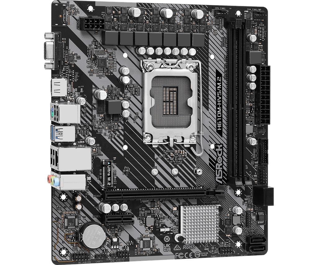 BO MẠCH CHỦ MAINBOARD ASROCK H610M-HVS/M.2 R2.0