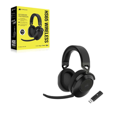 Tai nghe Không Dây Corsair HS65 Carbon - BLACK