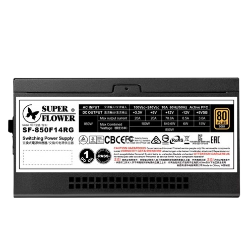 Nguồn SuperFlower Leadex III Gold ARGB 750W Black