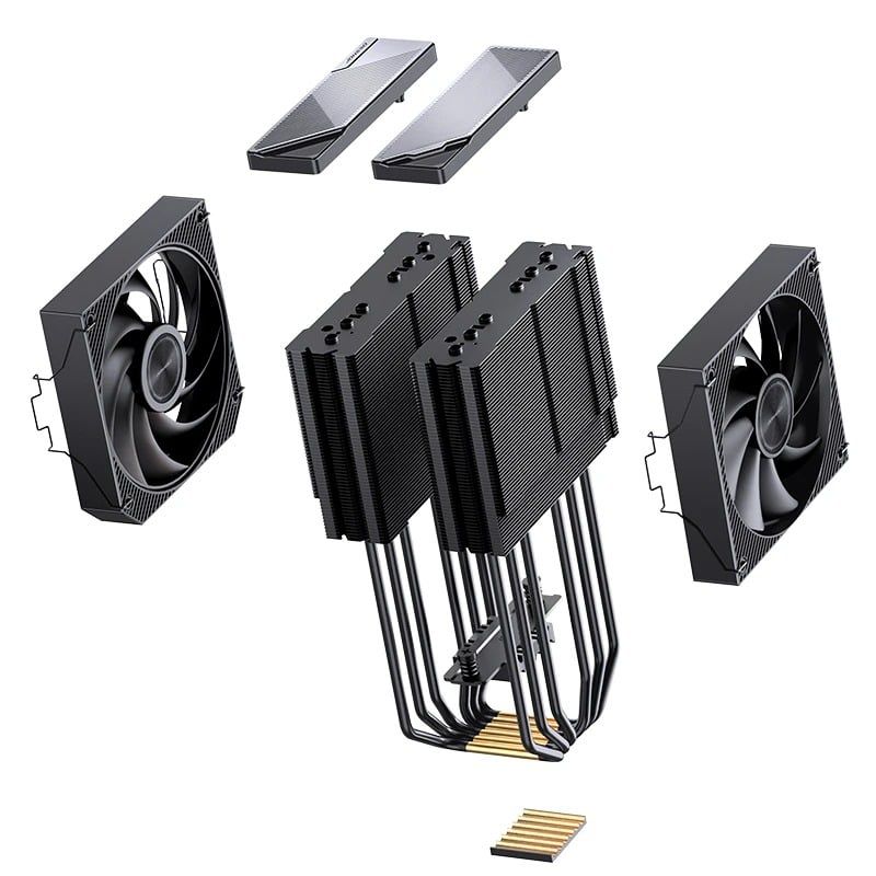TẢN NHIỆT KHÍ JONSBO CA90 - BLACK