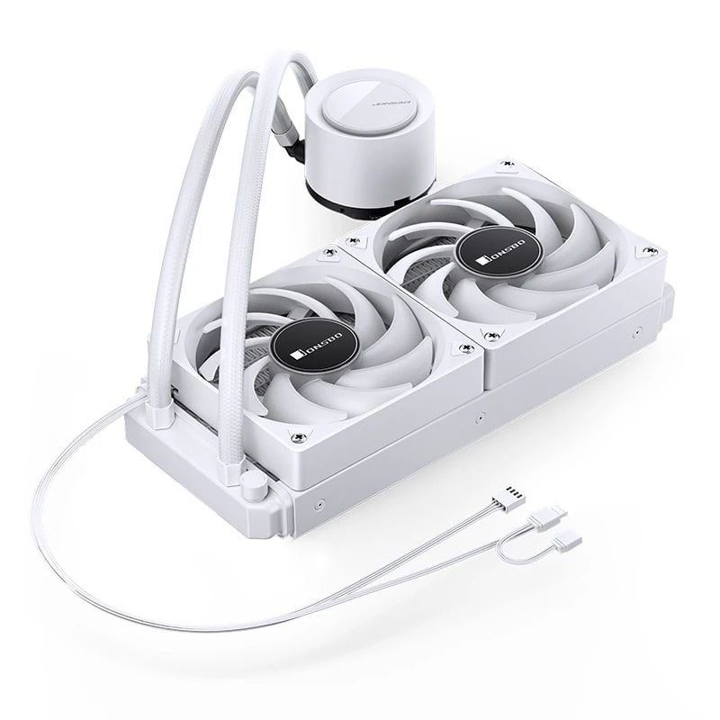 TẢN NHIỆT NƯỚC AIO JONSBO TG-240 - WHITE