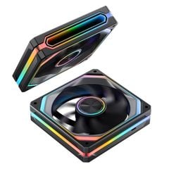 QUẠT TẢN NHIỆT JONSBO XA 120B - BLACK (CÁNH THUẬN)