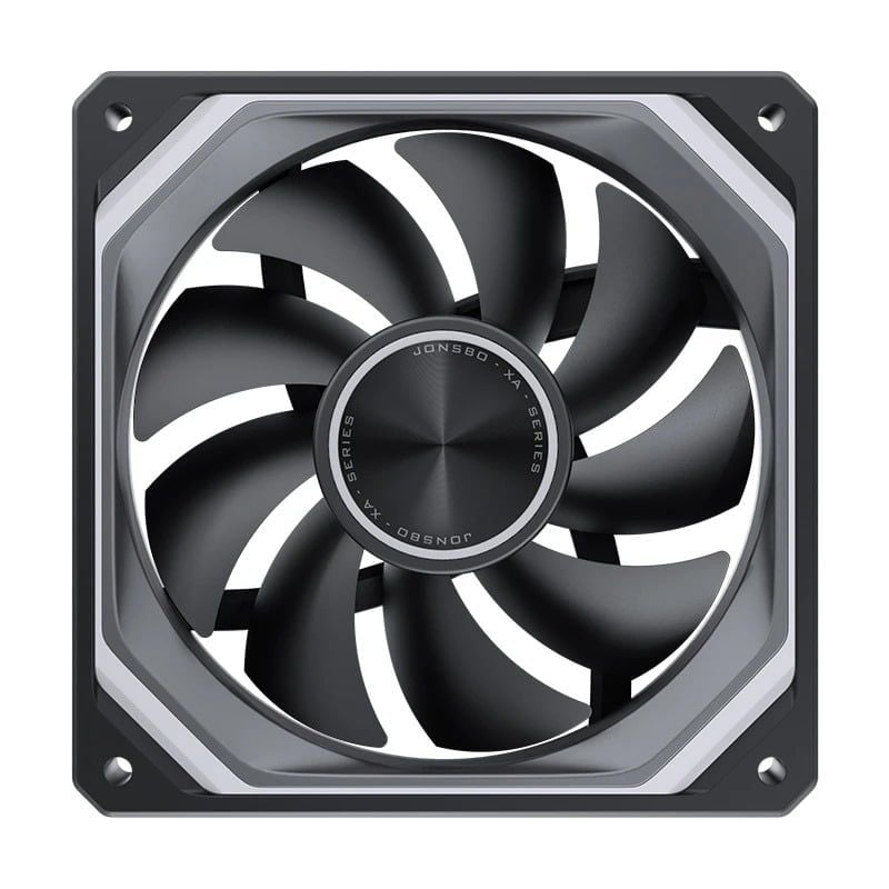 QUẠT TẢN NHIỆT JONSBO XA 120B - BLACK (CÁNH THUẬN)