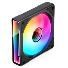 QUẠT TẢN NHIỆT JONSBO ZK - 120B - BLACK (3IN1, CÁNH THUẬN)