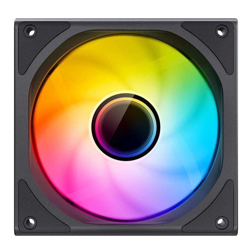 QUẠT TẢN NHIỆT JONSBO ZK - 120B - BLACK (3IN1, CÁNH THUẬN)