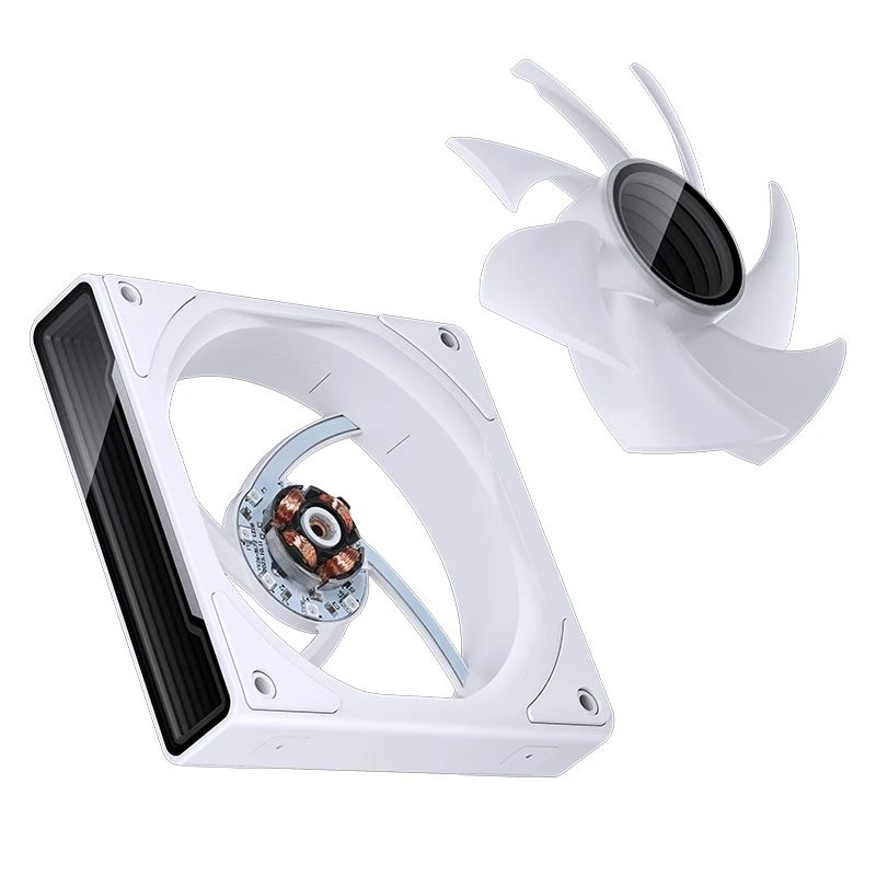 QUẠT TẢN NHIỆT JONSBO ZK - 120W - WHITE (3IN1, CÁNH THUẬN)