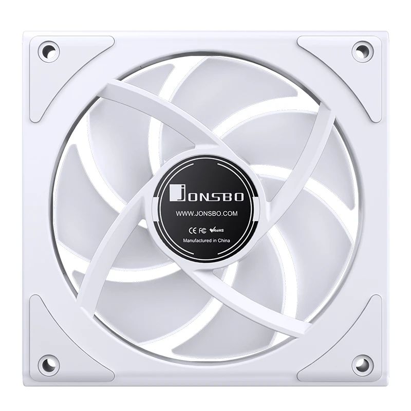 QUẠT TẢN NHIỆT JONSBO ZK - 120W - WHITE (3IN1, CÁNH THUẬN)