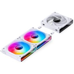 QUẠT TẢN NHIỆT JONSBO ZK - 120W - WHITE (3IN1, CÁNH THUẬN)