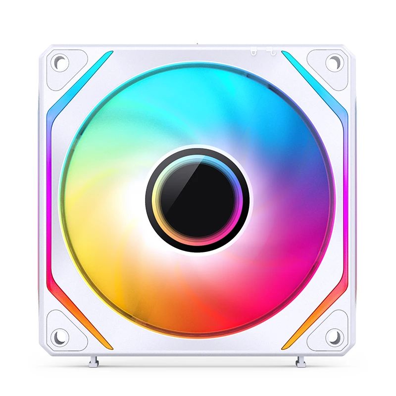 QUẠT TẢN NHIỆT JONSBO ZL - 120W - WHITE (3IN1, CÁNH THUẬN)