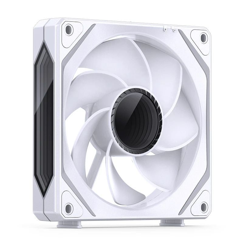 QUẠT TẢN NHIỆT JONSBO ZL-120WR - WHITE (3IN1, CÁNH NGƯỢC)