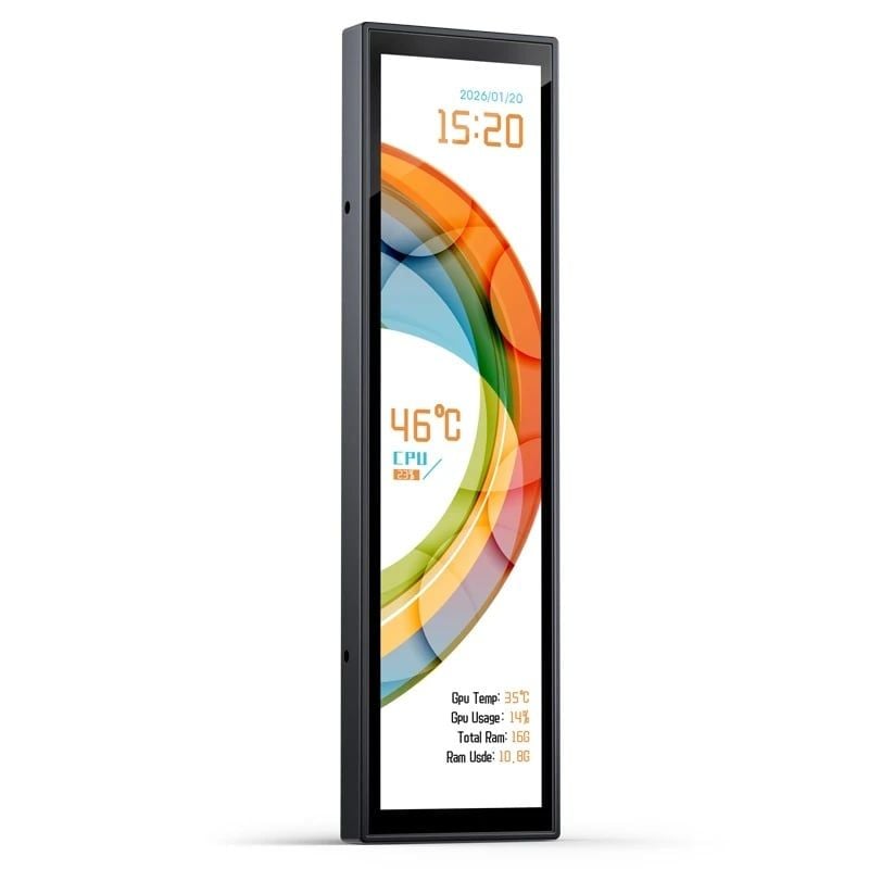 Màn hình phụ JONSBO DS916 - BLACK