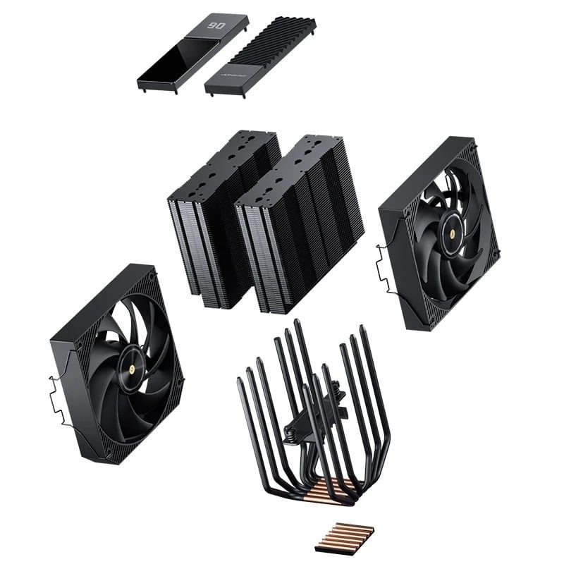 TẢN NHIỆT KHÍ JONSBO CC90 - BLACK