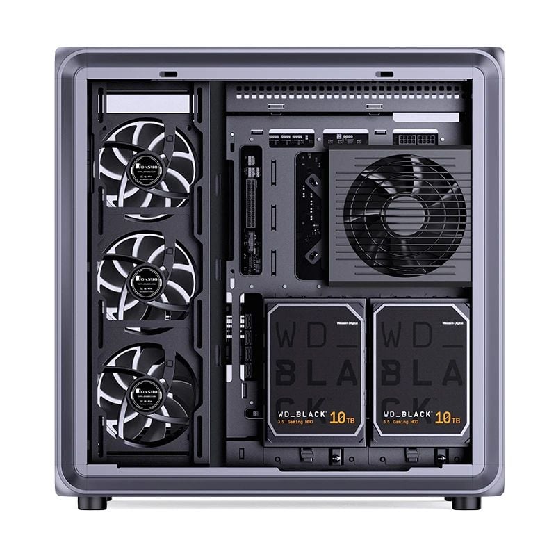 VỎ CASE JONSBO BO400CG - BLACK