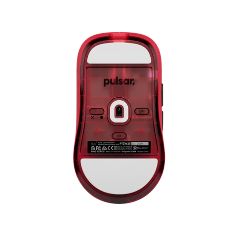 Chuột Không Dây Pulsar TenZ Signature RED