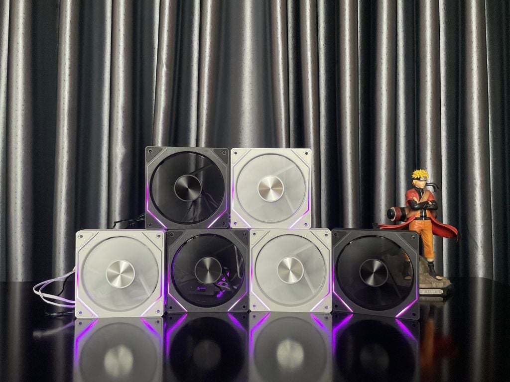 Fan Case Leopard Prism 4RS ARGB Reverse - WHITE | Cánh ngược, sync main