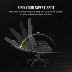 Ghế Corsair T3 RUSH Charcoal