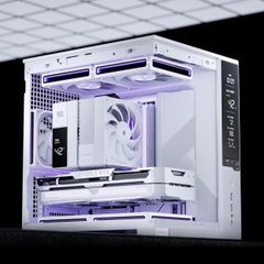 Vỏ case máy tính Jonsbo D34 - WHITE | Mini ITX, Matx, Màu Trắng