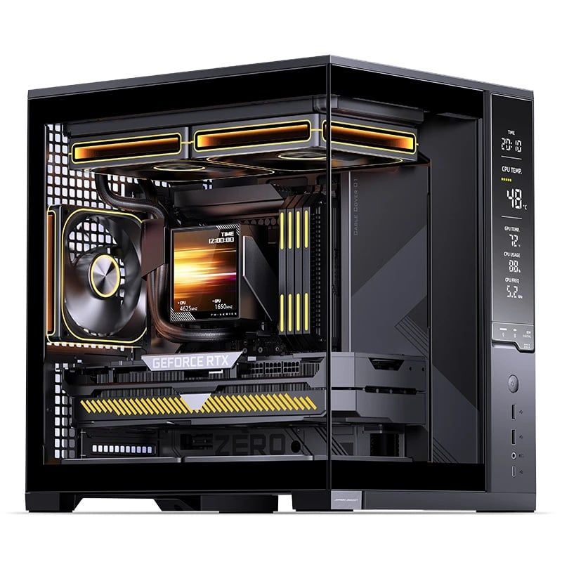 Tản nhiệt nước AIO CPU Jonsbo TM-280 LCD ARGB - BLACK | 280mm