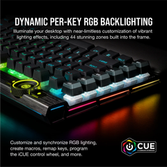 Bàn phím Corsair K100 OPX RF RGB - BLACK