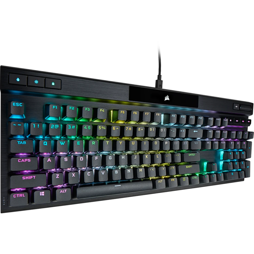Bàn phím Corsair K70 PRO-OPX Silver RGB - BLACK