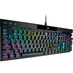 Bàn phím Corsair K70 PRO-OPX Silver RGB - BLACK